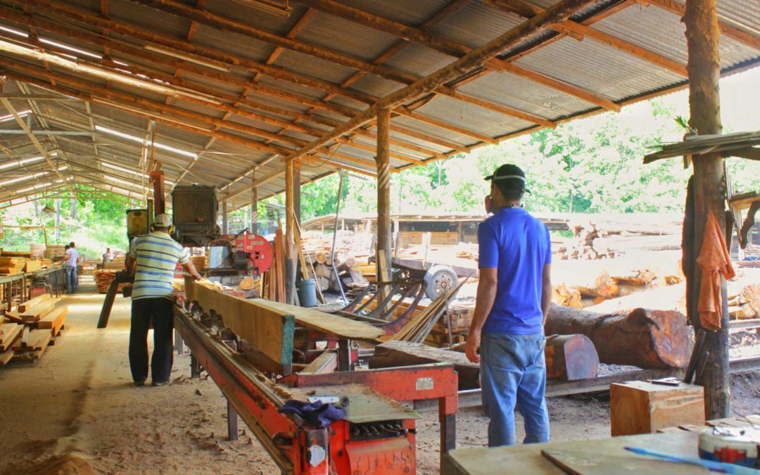 Mys-Teak mill with staff