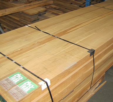 Wide teak slabs